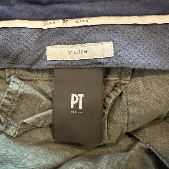 PT Torino Stretch Cotton Slim Fit Pants, Size 52 - Picture 5 of 7